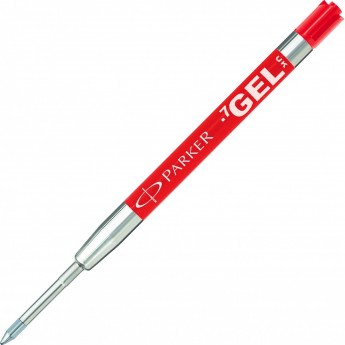 Гелевый стержень PARKER для использования в шариковых ручках, красный, M