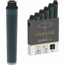 Картридж для перьевой ручки PARKER Z17 MINI BLACK 6 шт CW1950407 Картридж для перьевой ручки PARKER Z17 MINI BLACK 6 шт CW1950407