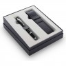 Набор PARKER IM CORE GIFT 20 BLACK CT ручка шариковая с синим стержнем "M" + чехол для одной ручки 2122003