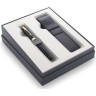 Набор PARKER SONNET GIFT 20 BLACK GT перьевая ручка с позолотой и чехол 2121710