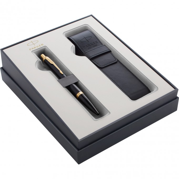 Набор PARKER URBAN BLACK GT ручка шариковая + чехол, M 2121999