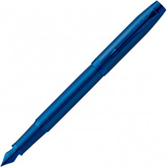 Перьевая ручка PARKER IM MONOCHROME F328 BLUE PVD F
