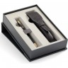 Подарочный набор PARKER: Шариковая ручка PARKER SONNET BLACK LACQUER GT + чехол из экокожи 2018972