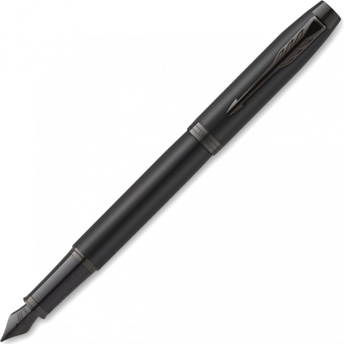 Ручка перьевая PARKER IM ACHROMATIC F317 MATT BLACK F нержавеющая сталь 2127741