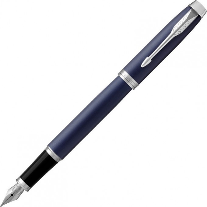 Ручка перьевая PARKER IM MATTE BLUE CT, F 1931647