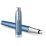 Ручка перьевая PARKER IM PREMIUM F318 BLUE GREY CT F CW2143651