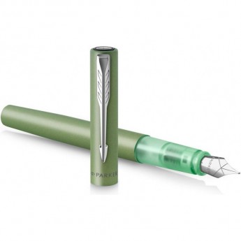 Ручка перьевая PARKER VECTOR XL F21 GREEN CT M