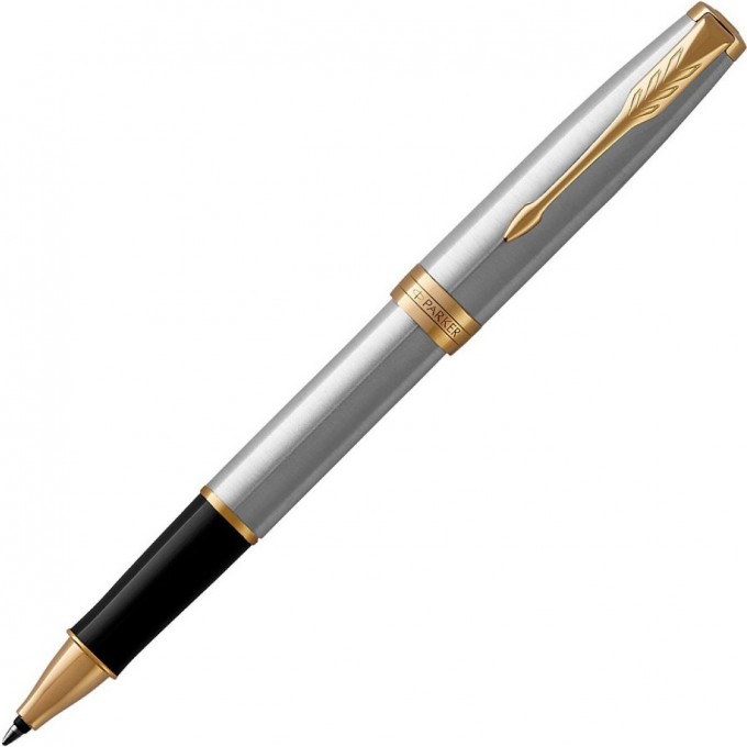 Ручка-роллер PARKER ESSENTIAL SONNET STAINLESS STEEL GT F CW1931506