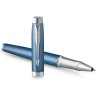 Ручка роллер PARKER IM PREMIUM T318 BLUE GREY CT F 2143648