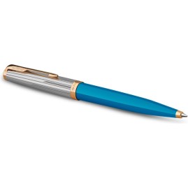Ручка шариковая PARKER 51 PREMIUM CW2169080 TURQUOISE GT M Ручка шариковая PARKER 51 PREMIUM CW2169080 TURQUOISE GT M