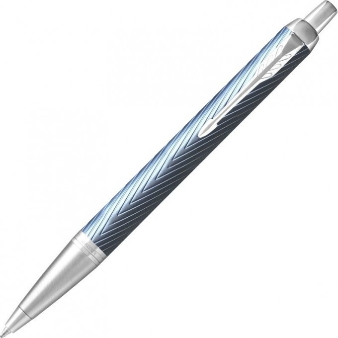 Ручка шариковая PARKER IM PREMIUM K318 BLUE GREY CT M 2143645