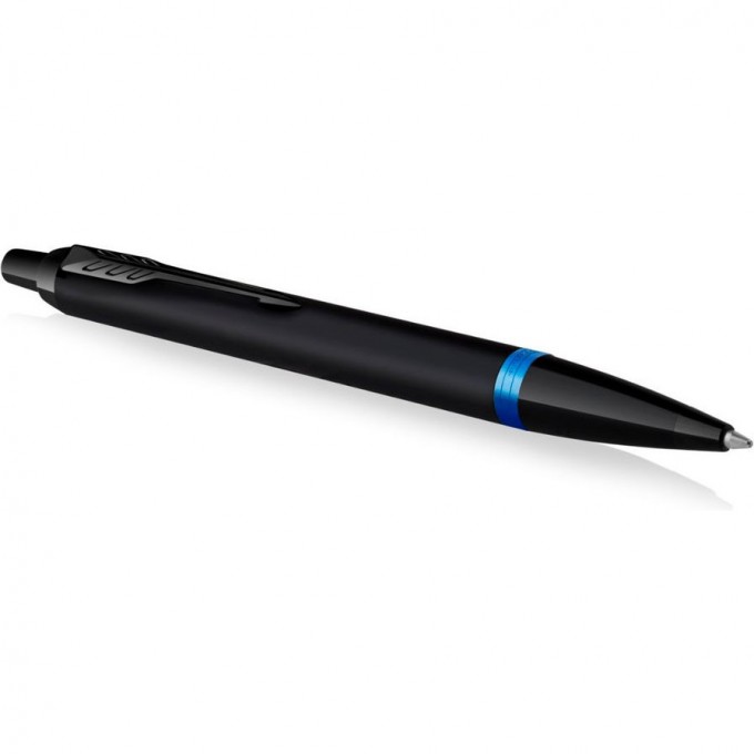 Ручка шариковая PARKER IM VIBRANT RINGS K315 MARINE BLUE PVD M CW2172941