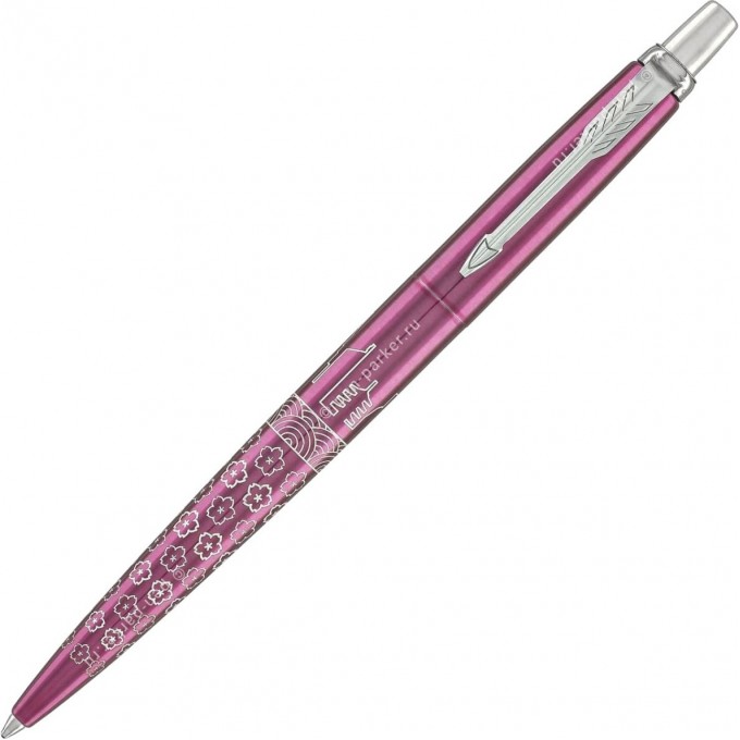 Ручка шариковая PARKER JOTTER GLOBAL ICONS SE TYO K179 () розовый M синие чернила подар.кор. 2198195