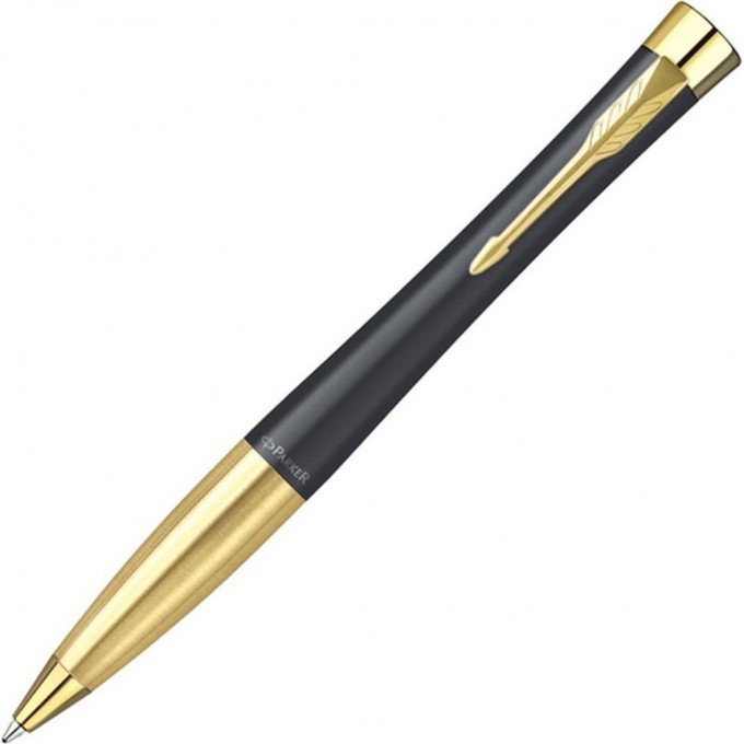 Ручка шариковая PARKER URBAN CORE K314 Muted Black-Gold GT M CW2143640