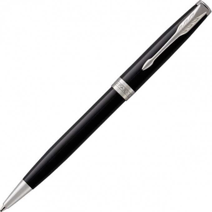 Шариковая ручка PARKER ESSENTIAL SONNET LAQUE BLACK CT М CW1931502