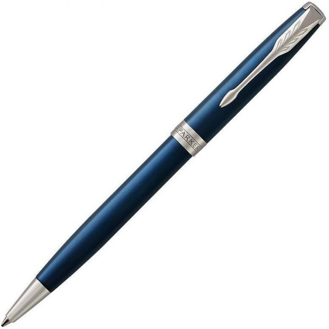 Шариковая ручка PARKER ESSENTIAL SONNET LAQUE BLUE CT М CW1931536