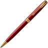 Шариковая ручка PARKER ESSENTIAL SONNET LAQUE RED GT М 1931476