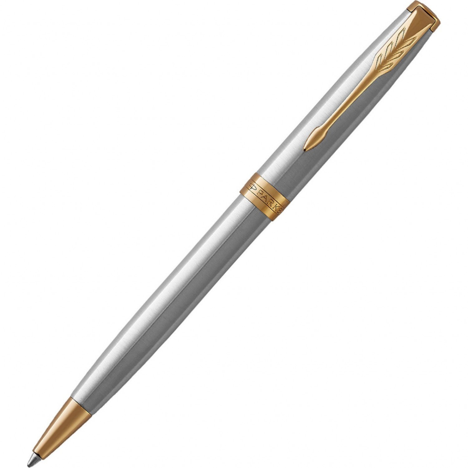 Шариковая ручка PARKER ESSENTIAL SONNET STAINLESS STEEL GT M 1931507 ...