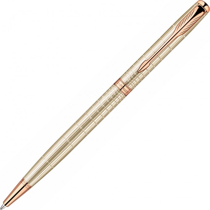 Шариковая ручка PARKER SONNET SLIM FEMININE SILVER PGT, M 1859495